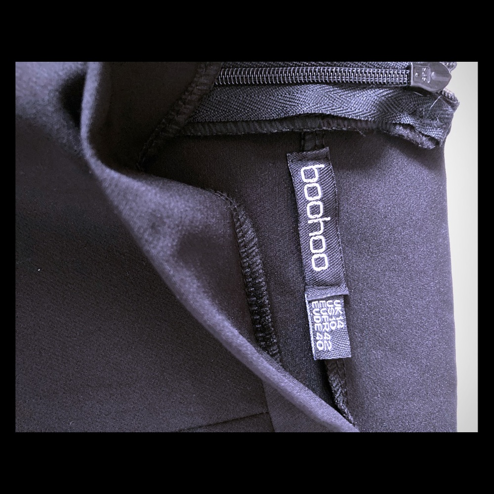 High waisted wide leg dress pants